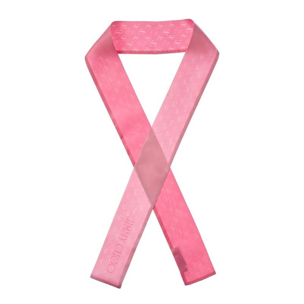 Jimmy Choo Silk Scarf, Pink